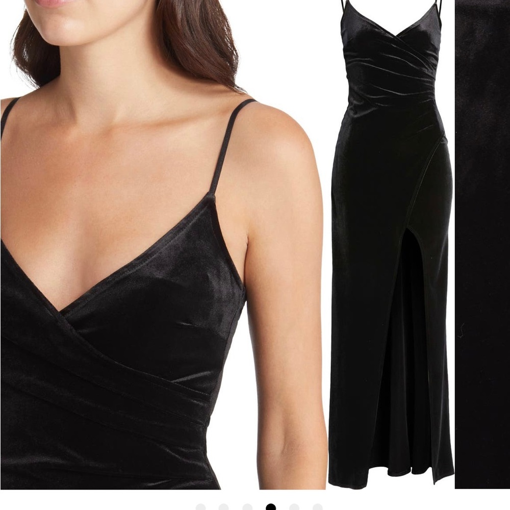 Velvet Black Gown